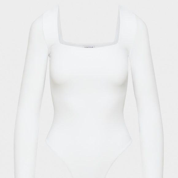 Aritzia Contour Squareneck Longsleeve Bodysuit - Picture 3 of 7